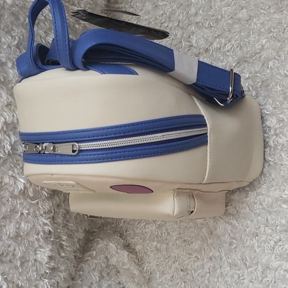 NWT Loungefly Lilo and Stitch Ohana mini backpack and cardholder - Picture 5 of 9